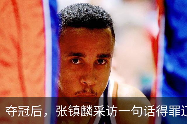 夺冠后，张镇麟采访一句话得罪辽宁，辽蜜：有本事到四川证明价值